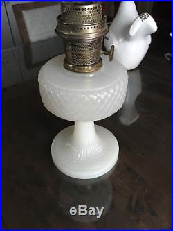 Aladdin lamps quilt 1937 white