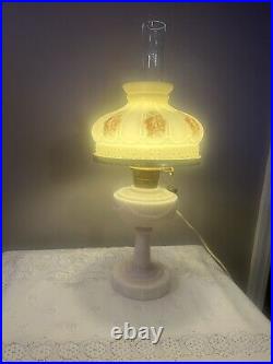 Aladdin lincoln drape lamp