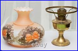Aladdin model 23 brass oil kerosene lamp