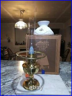 Aladdin oil lamp Model 23 NOS 1970's vintage never used