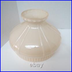 Aladdin oil lamp brass, milk glass shade, original parts, working condition