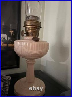 Aladdin oil lamps vintage, with glass top. Perfect condition no chips. Aladdin