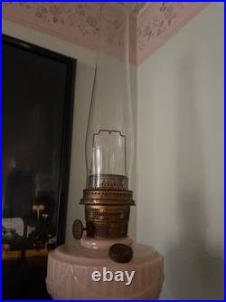 Aladdin oil lamps vintage, with glass top. Perfect condition no chips. Aladdin
