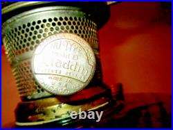 Aladdinb-102 Green Crystalcorinthian & 14 Tripod 1935-1936