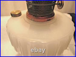 Aladdinb-114 White Moonstone Corinthian Oil Lamp