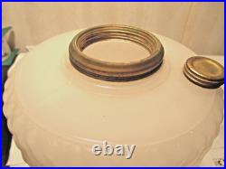 Aladdinb-85 White Moonstone Quilt Oil Lamp1937