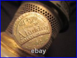 Aladdinb-91 Quilt Oil Lampwhite Moonstone / Rose Moonstone