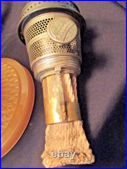 Aladdinb-91 Quilt Oil Lampwhite Moonstone / Rose Moonstone