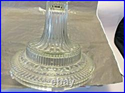 Aladdincolonial Oil Lamp1933 Clear Glass