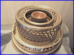 Aladdinwhite Moonstone Corinthianb-110 Oil Lamp