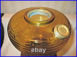 Amber Aladdin B-82 Beehive Oil Lamp