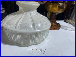Amber Aladdin B-82 Beehive Oil Lamp Model B Burner No. 6 Gen