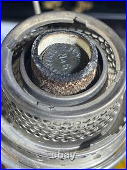 Amber Aladdin B-82 Beehive Oil Lamp Model B Burner No. 6 Gen