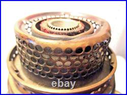 Amber Aladdin Corinthian Oil Lamp