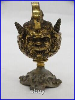 Antique 1890's Aladdin's Lamp 6 Long Countertop Kerosene Lighter