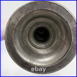 Antique 1905Rayo Aladdin Oil Lamp with Emerald Green Glass Hurricane Shade 20.5