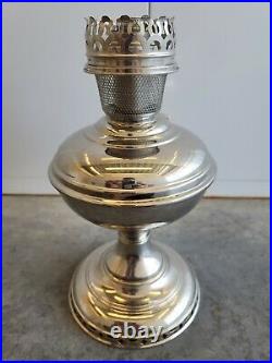 Antique 1915-16 ALADDIN No 6 Kerosene Table Lamp Generator Flame Spreader