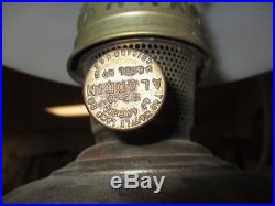 Antique 1915-16 Aladdin Model No 6 Style Hanging Kerosene Lamp