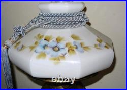 Antique 1915 Aladdin Kerosene Oil Lamp #6 Glass Heelless Chimney 9 Panel Shade