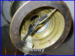 Antique 1915 Aladdin Kerosene Oil Lamp #6 Glass Heelless Chimney 9 Panel Shade