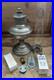 Antique 1920s Aladdin Model 11 Kerosene Lamp Nickel Plated Brass With Burner