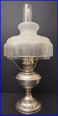 Antique 1922-1928 Aladdin Model 11 Lamp Shade, Chimney, Mantle & Wick