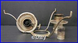 Antique 1922-1928 Aladdin Model 11 Lamp Shade, Chimney, Mantle & Wick