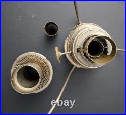 Antique 1922-1928 Aladdin Model 11 Lamp Shade, Chimney, Mantle & Wick