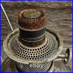 Antique 1922-1928 Aladdin Model 11 Lamp W Shade & Chimney Stunning