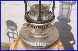 Antique 1928 1935 Aladdin Model 12 Oil Kerosene Hanging Lamp With Flame Spreader