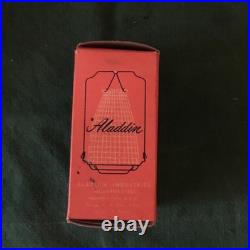 Antique 1928-30's AladdinOil ModelB Silver Finish/ Wall Mount Extra Parts/Read