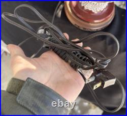 Antique 1930s Art Deco Asian Porcelain Figural Table Lamp ENAMELED UNUSUAL