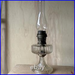 Antique 1936 Aladdin B-103 Corinthian Clear Beta Crystal Oil Lamp