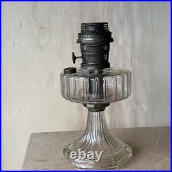 Antique 1936 Aladdin B-103 Corinthian Clear Beta Crystal Oil Lamp