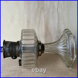 Antique 1936 Aladdin B-103 Corinthian Clear Beta Crystal Oil Lamp