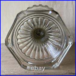 Antique 1936 Aladdin B-103 Corinthian Clear Beta Crystal Oil Lamp