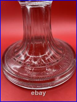 Antique 1937 Aladdin Clear Beehive Oil Lamp Mantle Lamp w Shade