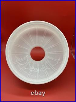 Antique 1937 Aladdin Clear Beehive Oil Lamp Mantle Lamp w Shade