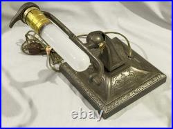 Antique ALADDIN BANKERS LAMP BASE ONLY WORKS