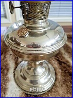 Antique ALADDIN Kerosene Oil Table Lamp Model No. 11 Original