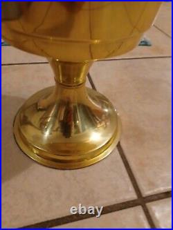 Antique ALADDIN Kerosene Oil Table Lamp Model No. 11 Original Base Chimney nice