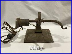 Antique ALADDIN LAMP CO MUNCIE IND. BANKERS LAMP FOR RESTORATION