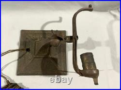 Antique ALADDIN LAMP CO MUNCIE IND. BANKERS LAMP FOR RESTORATION