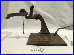 Antique ALADDIN LAMP CO MUNCIE IND. BANKERS LAMP FOR RESTORATION