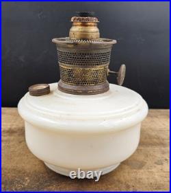 Antique ALADDIN MOONSTONE WHITE MODEL B 0152 BRACKET HANGING LAMP Milk Glass