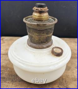 Antique ALADDIN MOONSTONE WHITE MODEL B 0152 BRACKET HANGING LAMP Milk Glass