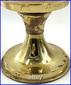 Antique ALADDIN Model 25 Oil Lamp with Beautiful Hand Painted Shade Artist Signed