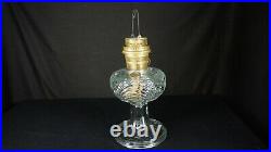 Antique ALADDIN WASHINGTON DRAPE Kerosene OIL LAMP withNu-Type B Burner CLEAN
