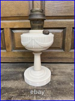 Antique Alacite Aladdin Oil Lamp