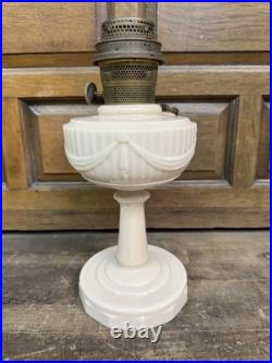 Antique Alacite Aladdin Oil Lamp